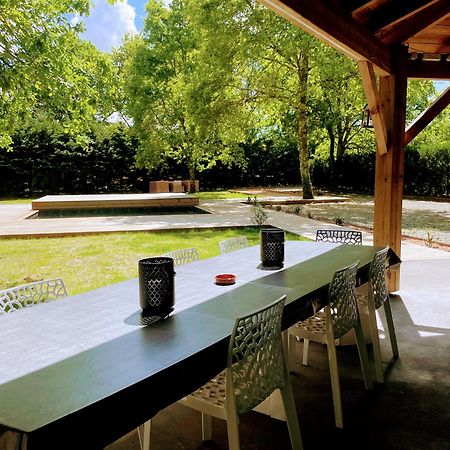 L Estanguet Maison Octogonale En Foret Rion-Des-Landes Ngoại thất bức ảnh