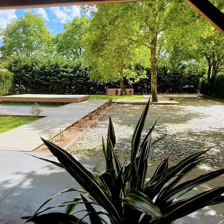 L Estanguet Maison Octogonale En Foret Rion-Des-Landes Ngoại thất bức ảnh