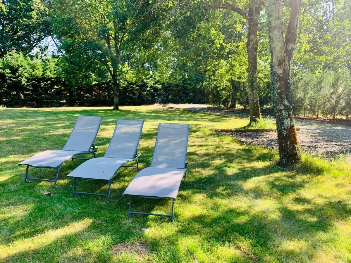 L Estanguet Maison Octogonale En Foret Rion-Des-Landes Ngoại thất bức ảnh