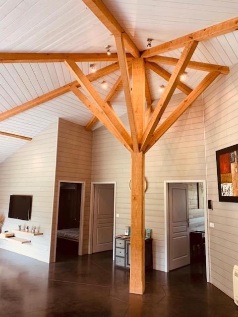 L Estanguet Maison Octogonale En Foret Rion-Des-Landes Ngoại thất bức ảnh