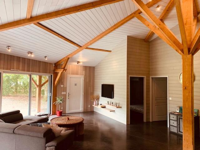 L Estanguet Maison Octogonale En Foret Rion-Des-Landes Ngoại thất bức ảnh