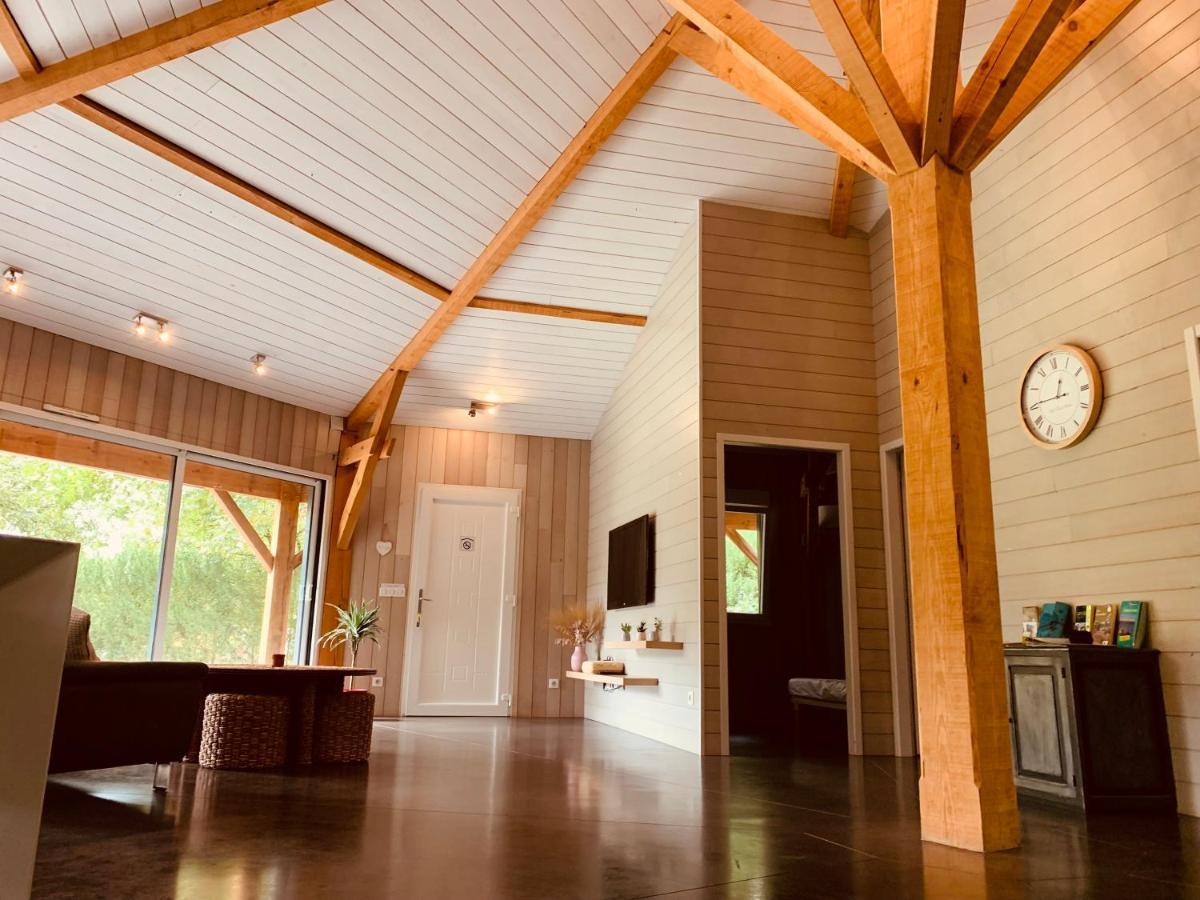 L Estanguet Maison Octogonale En Foret Rion-Des-Landes Ngoại thất bức ảnh